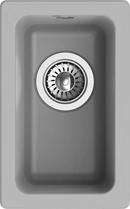 {{photo.Alt || photo.Description || 'RIVELATO Мойка BERKANA 25 подст.монтаж 1-чаш 305*455 grigio metallizzato арт.'}}