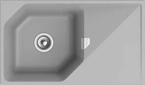 {{photo.Alt || photo.Description || 'RIVELATO Мойка LOCUS 85  1-чаш 850*500 grigio metallizzato арт.'}}