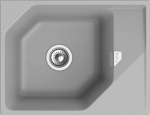 {{photo.Alt || photo.Description || 'RIVELATO Мойка LOCUS 65  1-чаш 650*500 grigio metallizzato арт.'}}