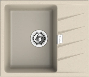 {{photo.Alt || photo.Description || 'RIVELATO Мойка RAUM 58  1-чаша 580*500мм beige scuro арт.'}}