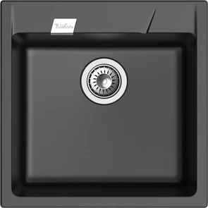 {{photo.Alt || photo.Description || 'RIVELATO Мойка RAUM 50  1-чаша 500*510мм nero арт.'}}