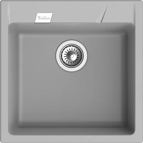 {{photo.Alt || photo.Description || 'RIVELATO Мойка RAUM 50  1-чаша 500*510мм grigio metallizzato арт.'}}