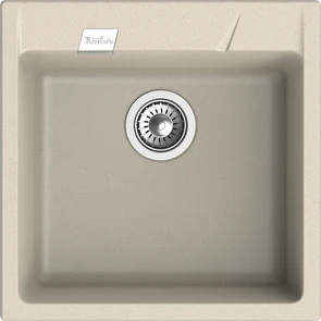 {{photo.Alt || photo.Description || 'RIVELATO Мойка RAUM 50  1-чаша 500*510мм beige scuro арт.'}}