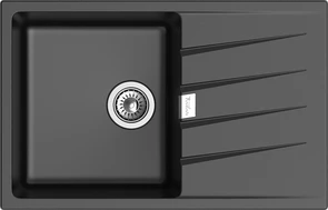 {{photo.Alt || photo.Description || 'RIVELATO Мойка RAUM 78  1-чаша 780*500мм nero арт.'}}