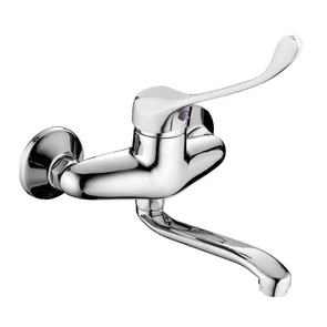 {{photo.Alt || photo.Description || 'Смеситель для кухни с хирургической ручкой Haiba (HB4654)'}}