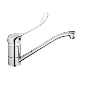 {{photo.Alt || photo.Description || 'Смеситель для кухни с хирургической ручкой Haiba (HB4254)'}}