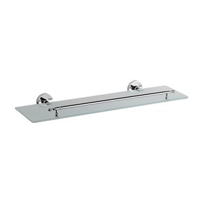 Полка стеклянная Haiba хром (HB1707) HB1707