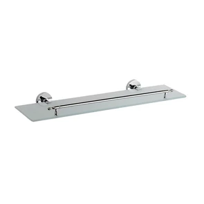 Полка стеклянная Haiba хром (HB1707) HB1707