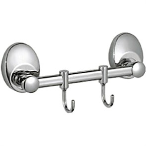 Планка с крючками для полотенец Haiba хром (HB1615-2) HB1615-2