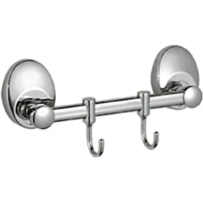 Планка с крючками для полотенец Haiba хром (HB1615-2) HB1615-2