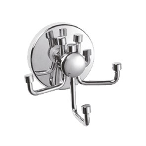Крючок для ванной комнаты Haiba хром (HB1705-3) HB1705-3