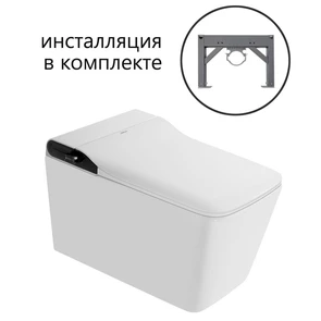 {{photo.Alt || photo.Description || 'Комплект ABBER подвесной электронный унитаз-биде Rechteck AC1215S с инсталляцией AC0101P2'}}
