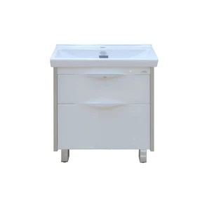 {{photo.Alt || photo.Description || 'Фест - 80 Тумба 2 ящ. Белая эмаль Стекло + раковина'}}