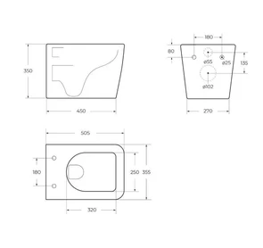 {{photo.Alt || photo.Description || 'Унитаз подвесной безободковый BelBagno VENETO BB132CHR'}}