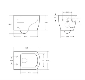 {{photo.Alt || photo.Description || 'Унитаз подвесной безободковый BelBagno PRADO BB10150CH'}}
