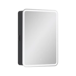 {{photo.Alt || photo.Description || 'Зеркальный шкаф EQUIL Eltoro LED 60 правый черный софт'}}