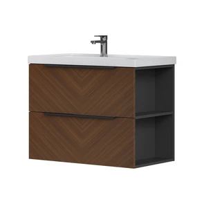 {{photo.Alt || photo.Description || 'Тумба EQUIL Forest 80 подвесная 2 ящ. орех/графит (под раковину 9080TL)'}}