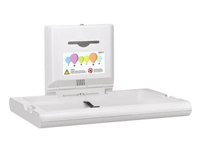 {{photo.Alt || photo.Description || 'Пеленальный столик Mediclinics CP0016H-I для общественных мест, для открытого монтажа горизонтальный, бактериально-устойчивый полипропилен'}}