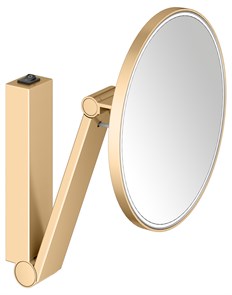 {{photo.Alt || photo.Description || 'KEUCO iLook_move Косметическое зеркало, с подсветкой и кнопкой, круглое, увелич. х5, латунь шлиф. арт. 17612259004'}}