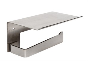 {{photo.Alt || photo.Description || 'Держатель туалетной бумаги Mediclinics Aura AI2003CS, с крышкой-полочкой, нержавеющая сталь, поверхность матовая'}}