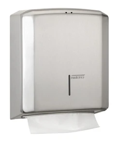 {{photo.Alt || photo.Description || 'Диспенсер для бумажных полотенец Mediclinics DT2106CS , настенный, ручной, нержавеющая сталь AISI 304, сатинированный'}}