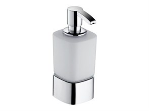 {{productViewItem.photos[photoViewList.activeNavIndex].Alt || productViewItem.photos[photoViewList.activeNavIndex].Description || 'Дозатор для жидкого мыла Keuco ELEGANCE 11653019001, для пенного мыла, в комплекте с держателем и насосиком, настольный, опаловое стекло/хром'}}