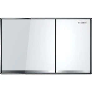 {{photo.Alt || photo.Description || '115.640.SI.1 Смывная клавиша Geberit Sigma60, двойной смыв, заподлицо: белый, зеркальное покрытие, глянцевый хром'}}