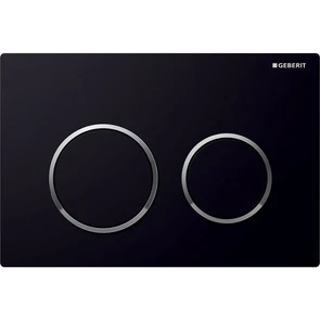 {{photo.Alt || photo.Description || '115.085.KM.1 Смывная клавиша Geberit Omega20, двойной смыв: черные, глянцевый хром'}}