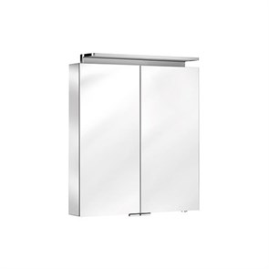 {{photo.Alt || photo.Description || 'Зеркальный шкаф KEUCO Royal L1, 13602171301, с подсветкой, 650х742х150 мм, серебристый анодированный/зеркало'}}