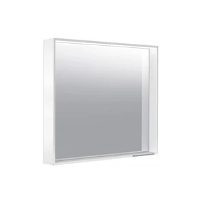 {{photo.Alt || photo.Description || 'KEUCO PLAN Зеркало с подсветкой, с подогревом, 800x700x105 мм, лакированный алюминий (белый)'}}