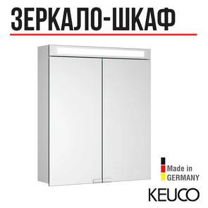 {{photo.Alt || photo.Description || 'Зеркальный шкаф KEUCO Royal E-One, 44302171301, 800x700x141 мм, к.: алюминий серебряный анодированный/зеркало'}}