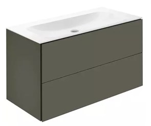 {{photo.Alt || photo.Description || 'Тумба под умывальник KEUCO PLAN, 32973290000, 1000x605x490 мм, к/ф: инокс матовый (лак матовый)/инокс матовый петроль (стекло)'}}