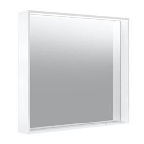 {{photo.Alt || photo.Description || 'Зеркало Keuco Plan с подсветкой, 800 х 700 х 105 мм, алюминий'}}