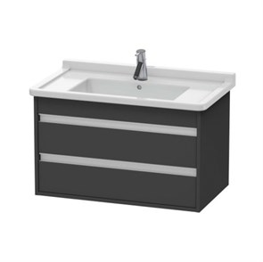 {{photo.Alt || photo.Description || 'Тумба подвесная Duravit Ketho KT664404949 для раковины Starck 3 0304800000, графит матовый'}}