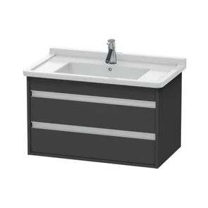 {{photo.Alt || photo.Description || 'Тумба подвесная Duravit Ketho KT664404949 для раковины Starck 3 0304800000, графит матовый'}}