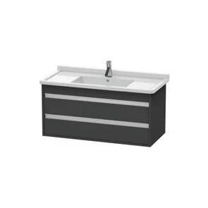 {{photo.Alt || photo.Description || 'Тумба подвесная Duravit Ketho KT664504949 для раковины Starck 3 арт. 0304100000 , графит матовый'}}