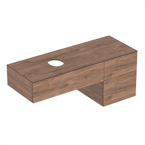 {{photo.Alt || photo.Description || 'Шкафчик для накладной раковины Geberit VariForm, с тремя выдвижными ящиками и сифоном: B=135см, H=55см, T=51см, Пекан / Меламин, древесная структура 501.192.00.1'}}