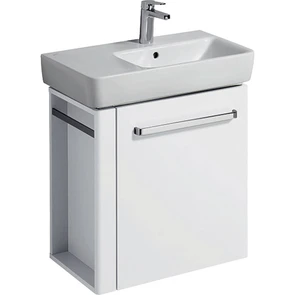{{photo.Alt || photo.Description || 'Geberit Renova Compact Шкафчик под раковину, 590х604х337 мм, с держателем для полотенец слева, корпус белый матовый, фасад белый глянец 862265000'}}