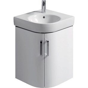 {{photo.Alt || photo.Description || 'Geberit Renova Compact Шкафчик под раковину угловой, 690х604 мм, длина стороны 482 мм, корпус белый матовый, фасад белый глянец 862150000'}}