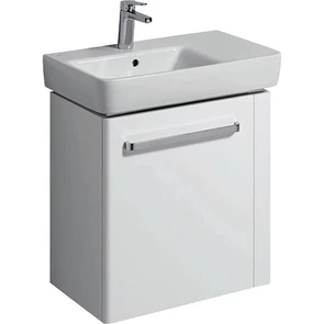 {{photo.Alt || photo.Description || 'Geberit Renova Compact Шкафчик под раковину, 590х604х222 мм, с держателем для полотенец справа, корпус белый матовый, фасад белый глянец 862065000'}}