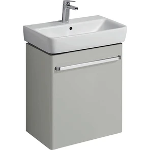 {{photo.Alt || photo.Description || 'Geberit Renova Compact Шкафчик под раковину, 550х604х337 мм, крепление дверей справа/слева, корпус светло-серый матовый, фасад светло-серый глянец 862061000'}}