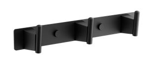 Планка с 3-мя крючками BELZ черный (B91415-3) B91415-3