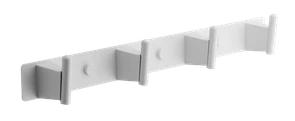 Планка с 4-мя крючками BELZ белый (B91515-4) B91515-4