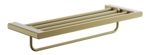 Полка для полотенец BELZ брашированное золото (B90824) B90824