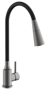 {{photo.Alt || photo.Description || 'Смеситель для кухни BELZ гибкий оружейная сталь (B74810-3)'}}