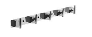 Планка с 5-ю крючками BELZ хром (B91115-5) B91115-5