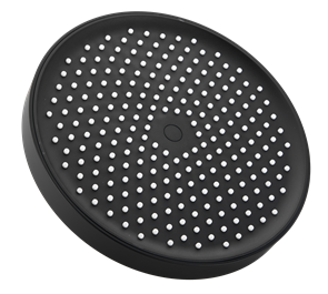 Лейка верхнего душа BELZ D=255мм, черный (BD01-7) BD01-7