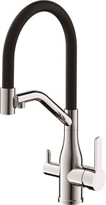 {{photo.Alt || photo.Description || 'Смеситель для кухни BELZ с подключением фильтра, нержавеющая сталь, сатин (B78815-1)'}}