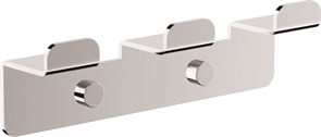 Планка с 3-мя крючками BELZ цвет: хром (B9003) B9003