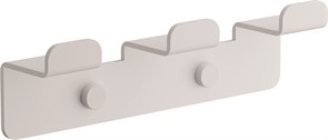 Планка с 3-мя крючками BELZ цвет: белый (B9003-8) B9003-8